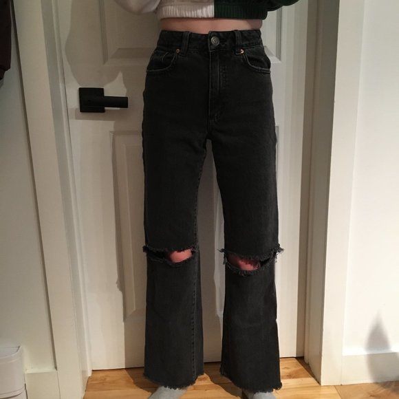 Garage Denim Droit années 90 (00-23) Noir - Picture 5 of 8